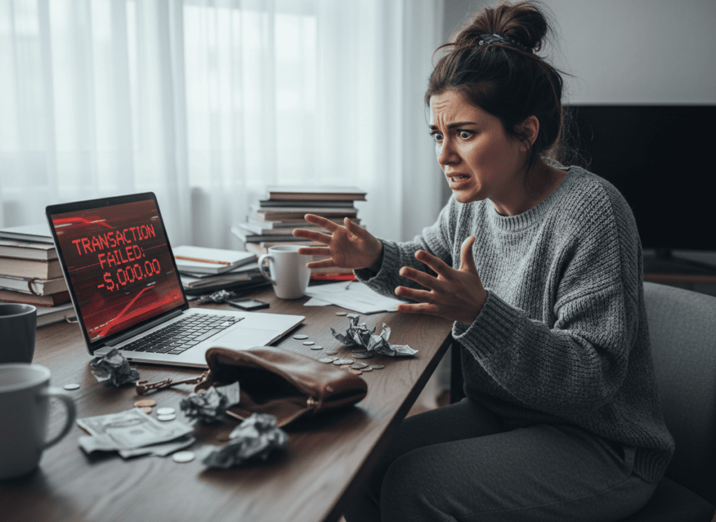 bank stopped scam transfer